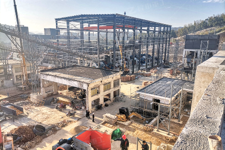 湖南寧鄉(xiāng)時產(chǎn)800噸洗砂回收零排放項(xiàng)目